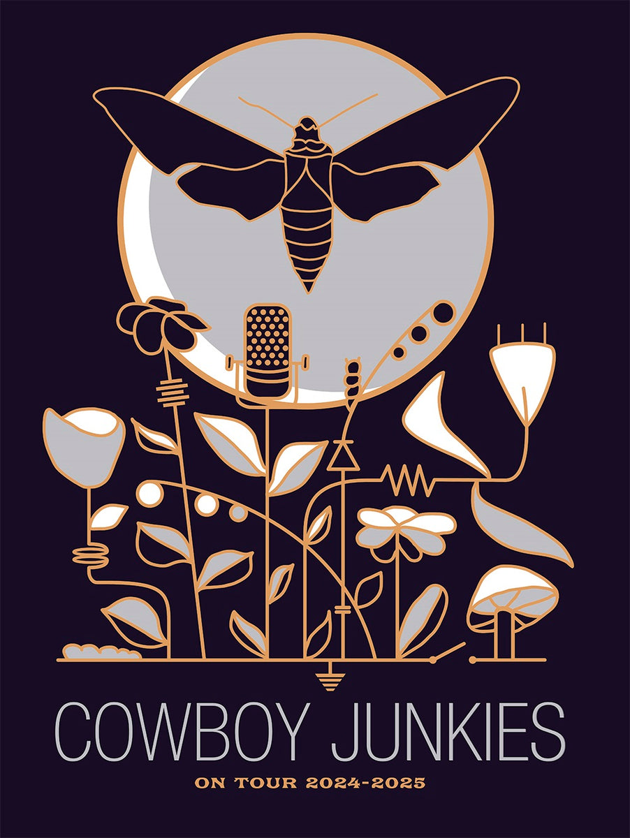 Autographed Cowboy Junkies 20242025 Tour Poster Merch MRKT