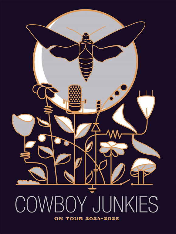 Autographed Cowboy Junkies 2024-2025 Tour Poster