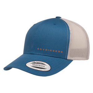 Skydiggers Snapback Hat - Side logo - Blue
