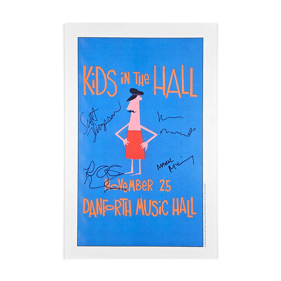 Kids in the Hall Paul Bellini Event Signed Poster