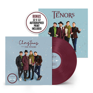 Christmas With The Tenors - Limited Edition Cranberry Red LP