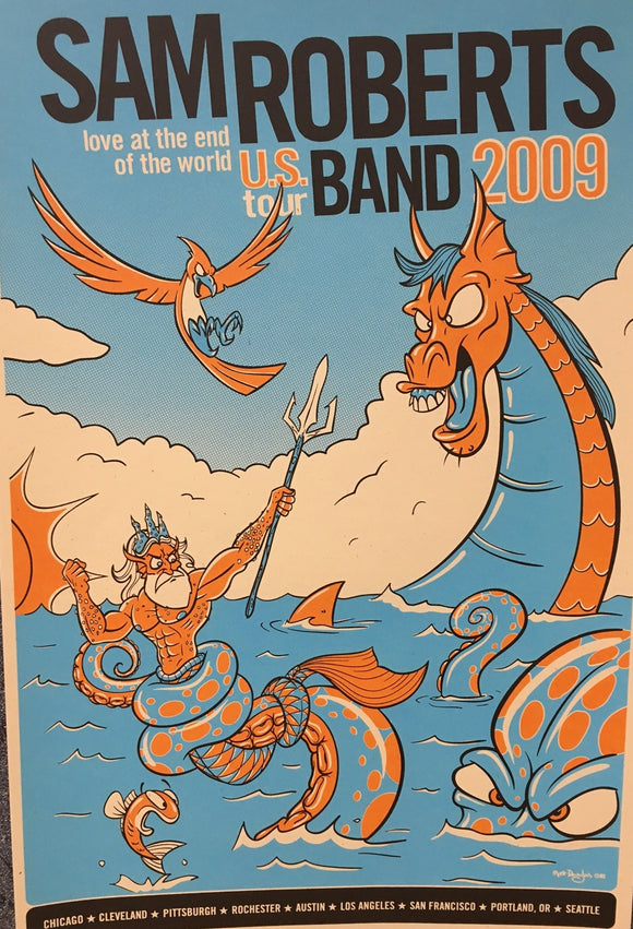 Love At The End Of The World Tour Poster '09 Pt1