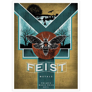 Feist 2012 Polaris Music Prize Poster