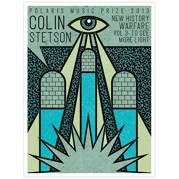 Colin Stetson 2013 Polaris Music Prize Poster