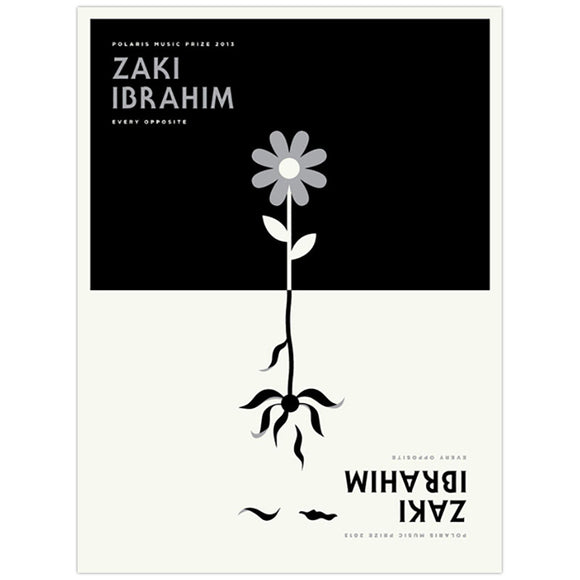 Zaki Ibrahim 2013 Polaris Music Prize Poster