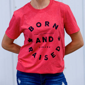 Born + Raised Canada T-shirt