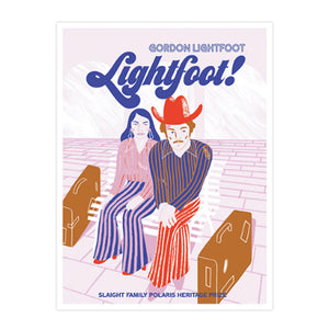 Gordon Lightfoot 2017 Slaight Family Polaris Heritage Prize Poster