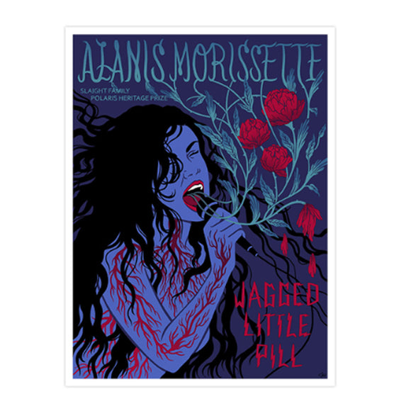 Alanis Morissette 2018 Slaight Family Polaris Heritage Prize Poster