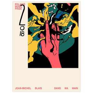 Jean-Michel Blais 2018 Polaris Music Prize Poster
